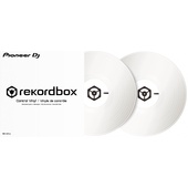 Pioneer DJ RB-VD1-W Control Vinyl for rekordbox dj - Double Pack (White)