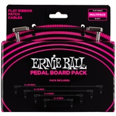 Ernie Ball Flat Ribbon Patch Cable Multi-Pack (10 Cables)