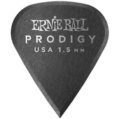 Ernie Ball Prodigy Guitar Pick Black Sharp - 1.5mm (6-Pack)