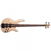 Cort A4-Ultra-Ash-ENB Electric Bass Guitar With Case (Brown)