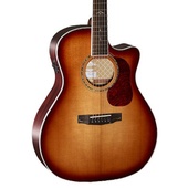 Cort A8 Acoustic Guitar With Case LB (Gold)