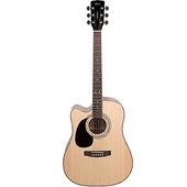 Cort AD880CE LH Acoustic Guitar (Natural Satin)