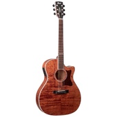 Cort GA5F-FMH Acoustic Guitar (Open Pore)