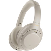 Sony WH1000XM4S Wireless Noise-Canceling Over-Ear Headphones (Silver)