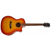 Cort GA-MEDX Acoustic Guitar (Light Vintage Burst)
