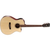 Cort GA-MEDX Acoustic Guitar (Open Pore)