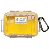 Pelican 1010 Micro Case (Yellow/Clear)