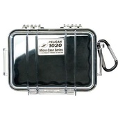 Pelican 1020 Micro Case (Black/Clear)