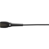 DPA d:screet Slim 4061 Omnidirectional Microphone with Lo-Sensitivity & MicroDot Connector (Black)