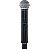 Shure SLXD2/B58 Digital Wireless Handheld Microphone Transmitter with Beta 58 Capsule