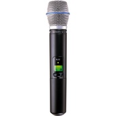 Shure SLXD2/BETA87A Handheld Wireless Microphone Transmitter System With Beta 87A Capsule