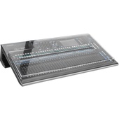 Decksaver Cover for Allen & Heath QU-32 Mixer (Smoked/Clear)