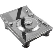 Decksaver Polycarbonate Cover for Denon SC5000M/SC5000 Prime Media Player (Smoked Clear)