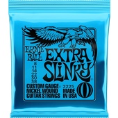 Ernie Ball 2225 Extra Slinky Nickel Wound Electric Guitar Strings .008-.038