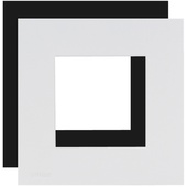 Audac CF45S-W Cover Frame Single 45 X 45 mm (White)