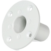 Audac CHB196-W Built-In Head Base For Speaker Cabinet 35mm (White)