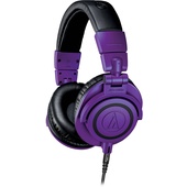 Audio-Technica ATH-M50x Headphones (Limited Edition Purple & Black)