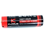 Klarus 18650 USB Battery 18GT-36UR