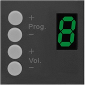 Audac MWX45-B MTX Wall Panel Controller 45 X 45mm (Black)
