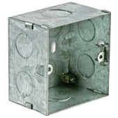 Audac WB3102/FS Wall Mounting Box Flush Mount - Solid Wall