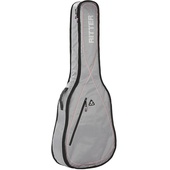 Ritter Performance RGP2-D/SRW Dreadnought Guitar Bag (Grey/Red/White)