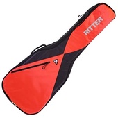 Ritter Performance RGP5-F/BRR Folk/Auditorium Guitar Bag (Black/Racing Red)