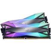 Adata Spectrix D60G 16GB DDR4 3600 RGB RAM (2 x 8GB, Tungsten)