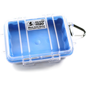 Pelican 1020 Micro Case (Blue/Clear)