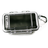 Pelican 1015 Micro Case (Black/Clear)