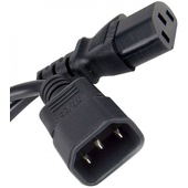 Furman ADP-10E2 10A Male IEC to 10A Female IEC (Black, 2m)