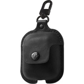 Twelve South AirSnap Leather Road Case for AirPods (Black)