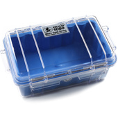 Pelican 1050 Micro Case (Clear/Blue)