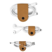 Twelve South CableSnap 3pk (Cognac)