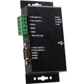 StarTech 1-Port USB to RS-422/RS-485 Serial Adapter with Isolation (Black)