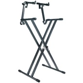 PROEL Keyboard Stand Double Tier Double Brace HEAVY DUTY