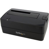 StarTech USB 3.0 to SATA Hard Drive Docking Station for 2.5"/3.5" HDD (Black)