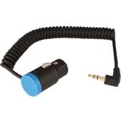 Cable Techniques XLRF to 3.5mm TRS Coiled Cable (8-15")