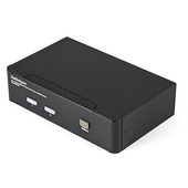StarTech 2 Port USB HDMI KVM Switch with Audio and USB 2.0 Hub