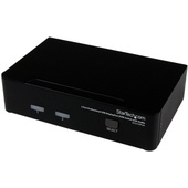 StarTech 2 Port Professional USB DisplayPort KVM Switch with Audio