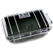 Pelican 1040 Micro Case (Black/Clear)
