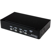 StarTech 4 Port 1U Rackmount USB KVM Switch with OSD