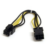 StarTech 6 pin PCI Express Power Extension Cable (20.3cm)
