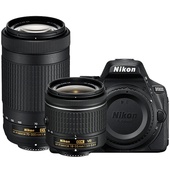 Nikon D5600 DSLR Camera With 18-55mm And 70-300mm VR Lenses