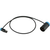 Cable Techniques CT-LPS-3TMX Low-Profile TA3F to LXPXLR-3M Cable (45.7cm, Blue)