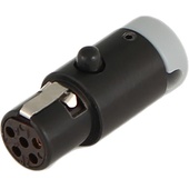 Cable Techniques CT-LPS-TA5-A LPS Low-Profile TA5F Connector (Gray)