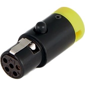 Cable Techniques CT-LPS-TA5-Y LPS Low-Profile TA5F Connector (Yellow)