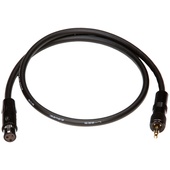Cable Techniques RX-TRSUL Unbalanced Locking 3.5mm Male to TA3F Receiver Cable (45.7cm)