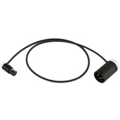 Cable Techniques CT-LPS-3TMX Low-Profile TA3F to LXPXLR-3M Cable (45.7cm, White)