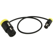 Cable Techniques CT-LPS-FX3T-12Y Low-Profile LPXLR-3F to TA3F Cable (30.4cm, Yellow)