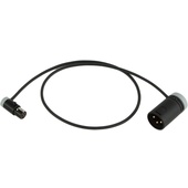 Cable Techniques CT-LPS-3TMX Low-Profile TA3F to LXPXLR-3M Cable (45.7cm, Gray)